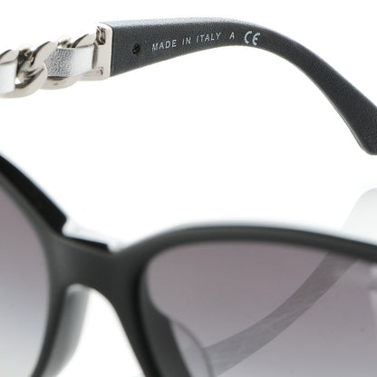 Chanel Butterfly Chain Sunglasses 5215-Q Black 6 of 9