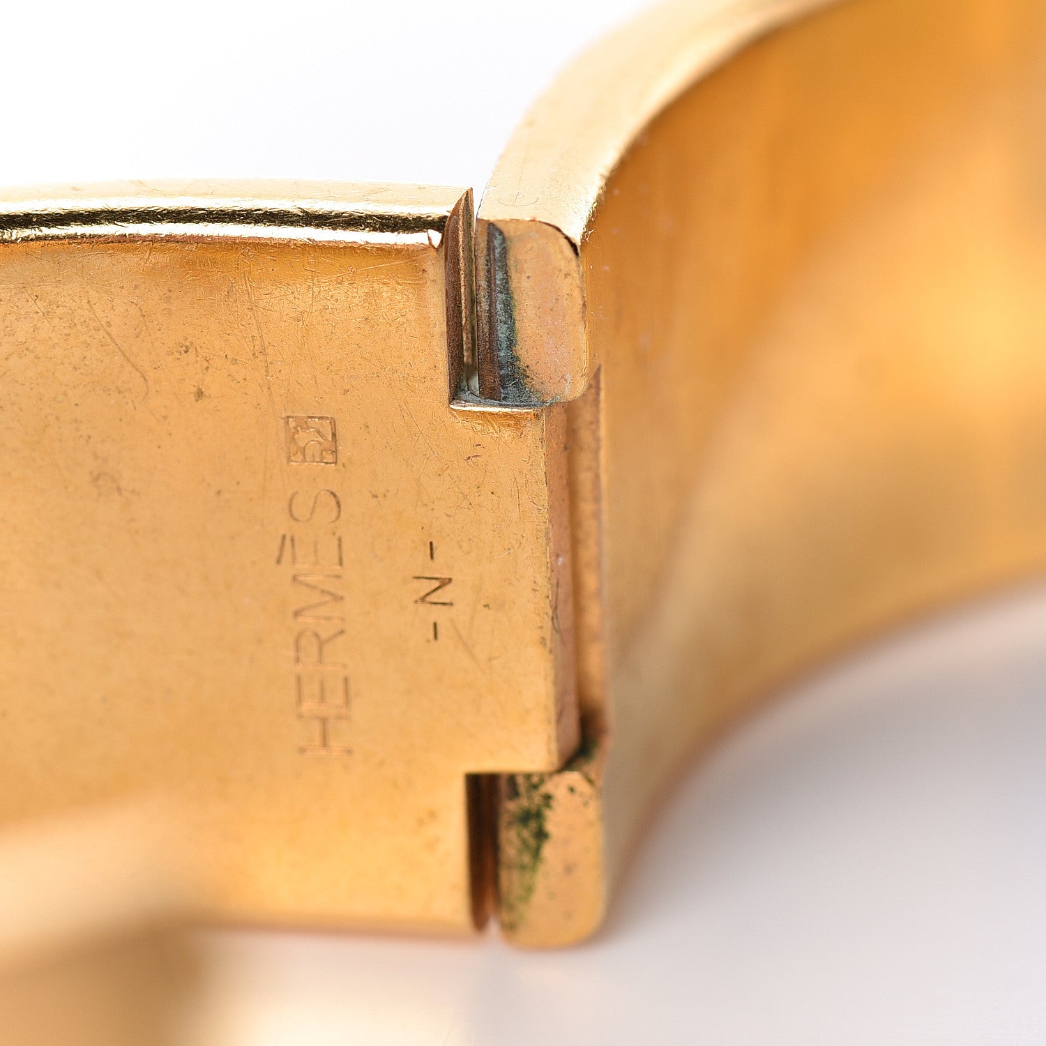 Hermes Enamel Wide Clic Clac H Bracelet PM White 6 of 6