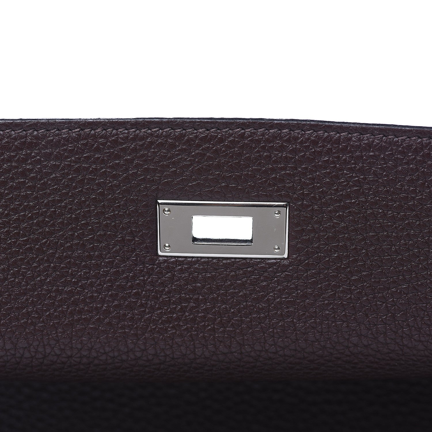 Hermes Togo Kelly Retourne 35 Chocolate 18 of 32