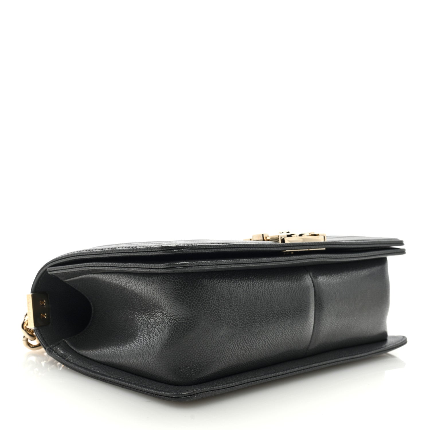 Chanel Caviar Quilted Medium Boy Flap Dark Grey 4 of 9