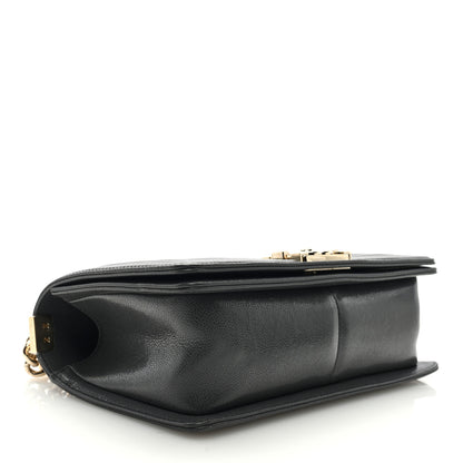 Chanel Caviar Quilted Medium Boy Flap Dark Grey 4 of 9