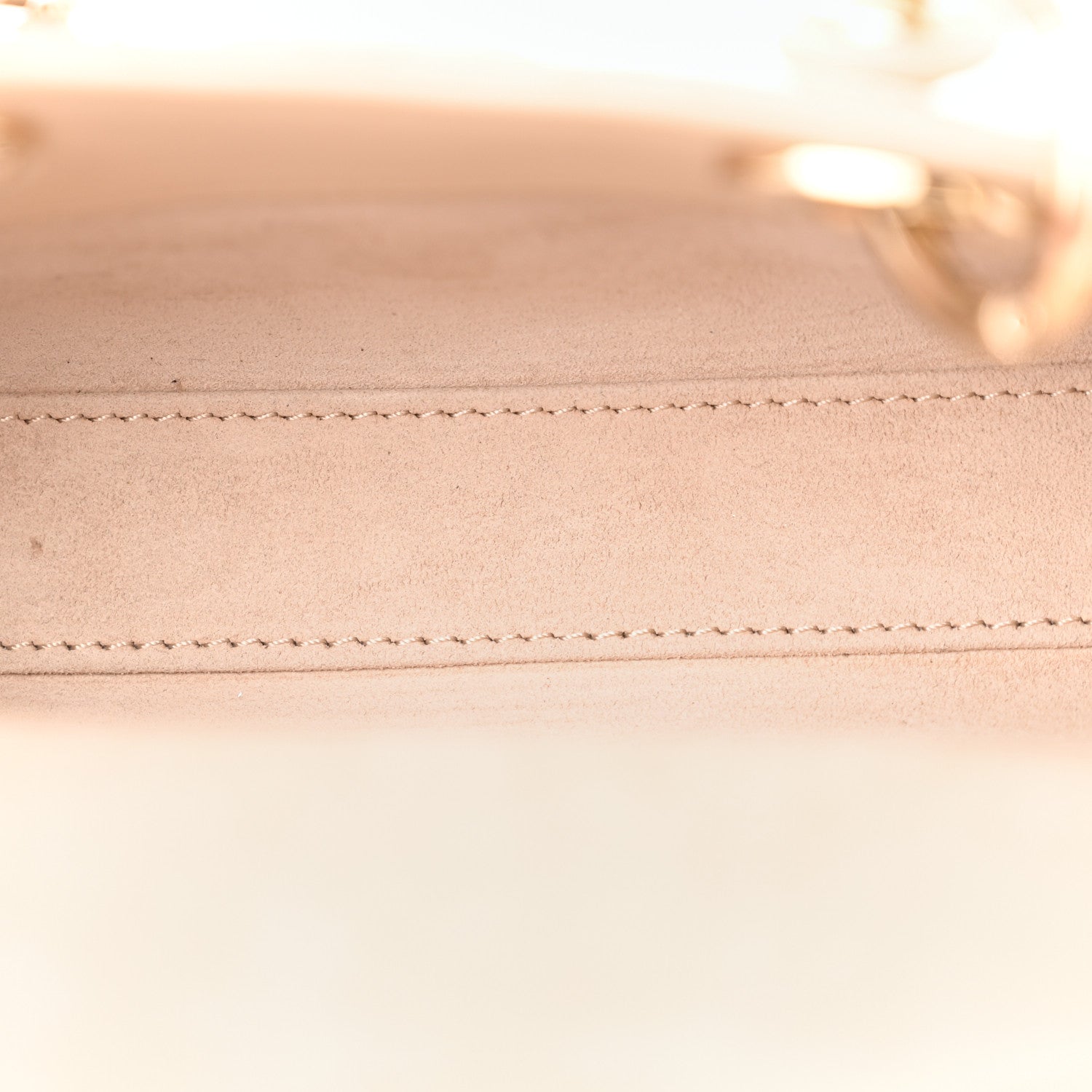 Christian Dior Lambskin Cannage Micro Lady D-Joy Sand Rose 5 of 11