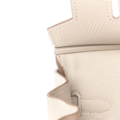 Hermes Togo Birkin 25 Gris Pale 11 of 15