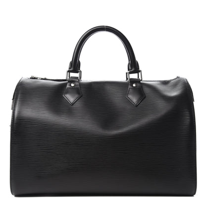 Louis Vuitton Epi Speedy 30 Black 1 of 10