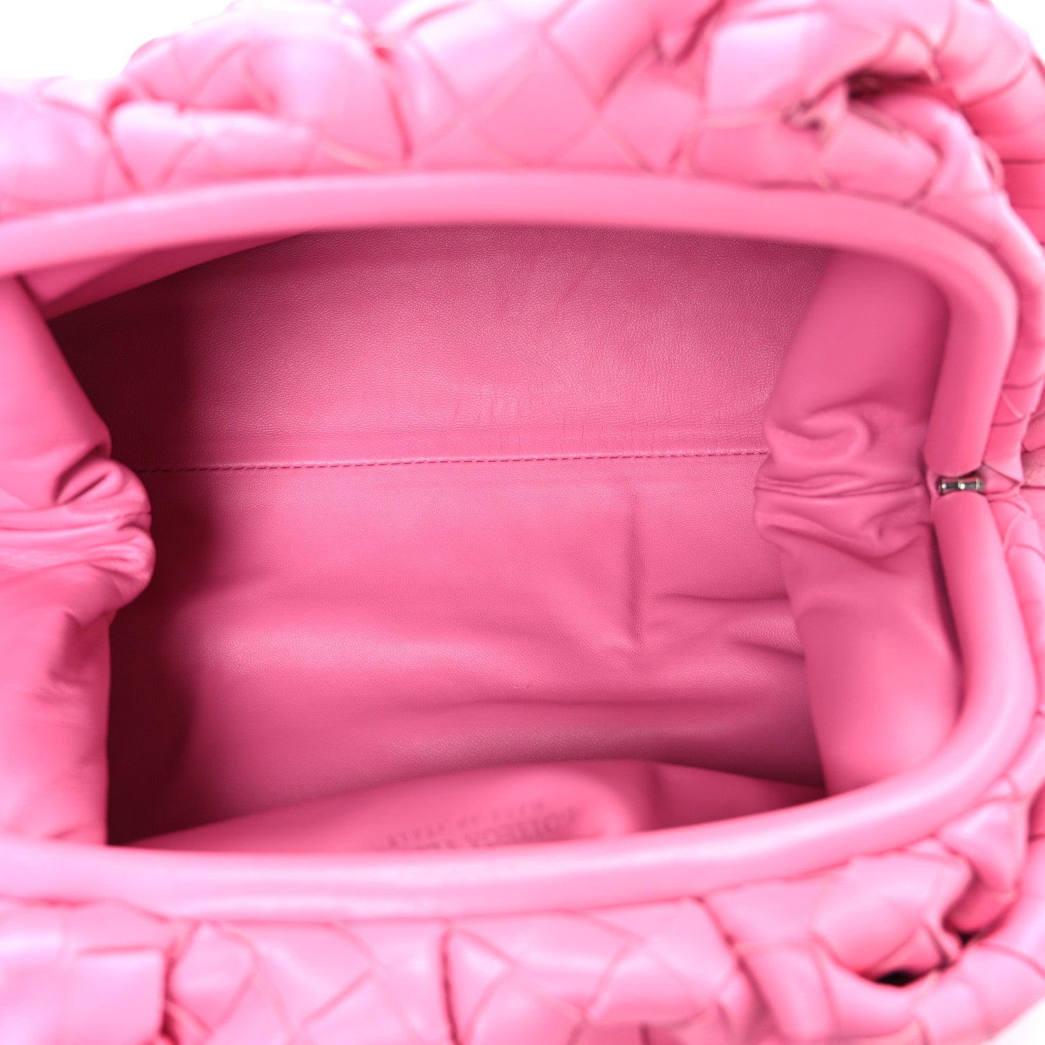 Bottega Veneta Nappa Maxi Intrecciato The Pouch Oversized Clutch
