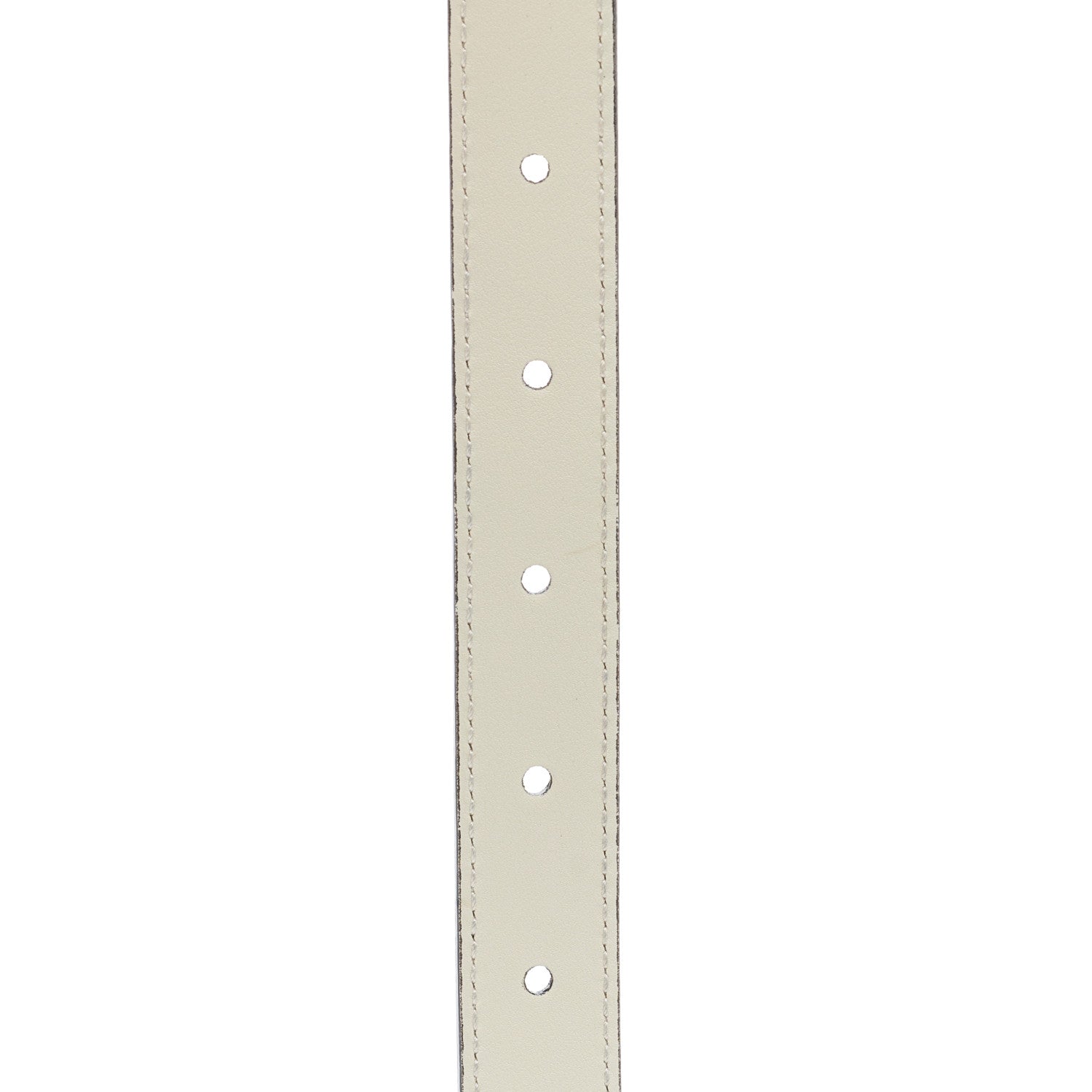 Gucci Calfskin Double G 20mm Belt 105 42 Mystic White 4 of 5