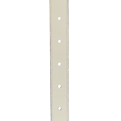 Gucci Calfskin Double G 20mm Belt 105 42 Mystic White 4 of 5
