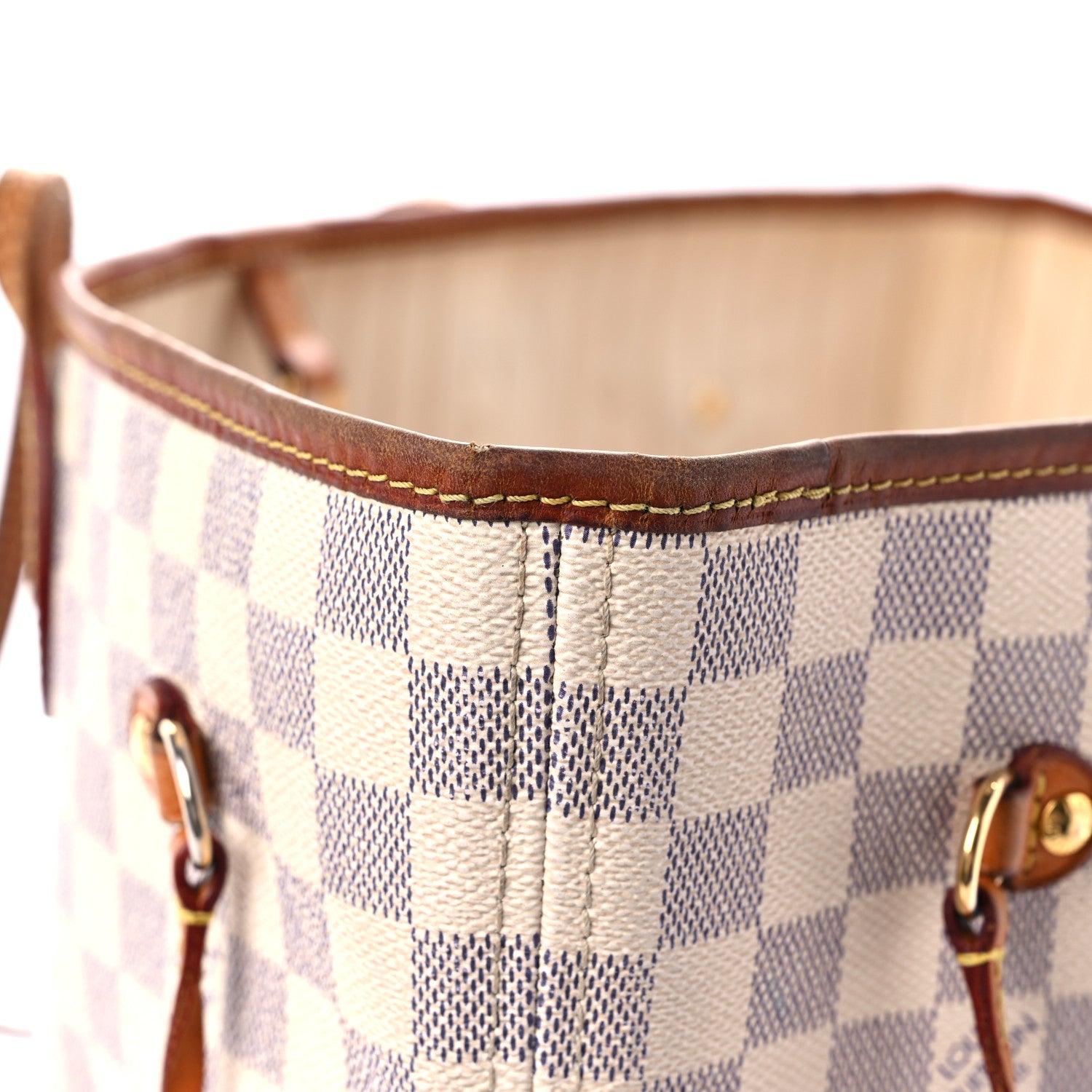 Louis Vuitton Damier Azur Neverfull MM 24 of 29