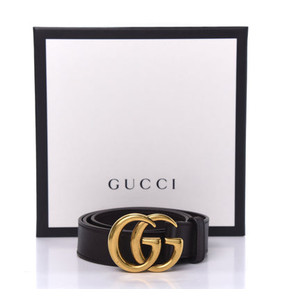 Gucci Calfskin Double G 30mm Belt 75 30 Black 8 of 8