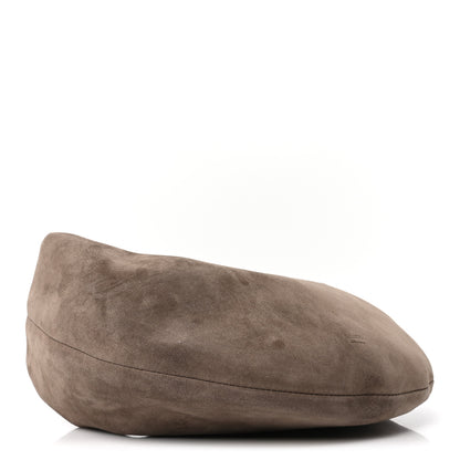 Khaite Suede Calfskin Medium Olivia Hobo Toffee 4 of 10