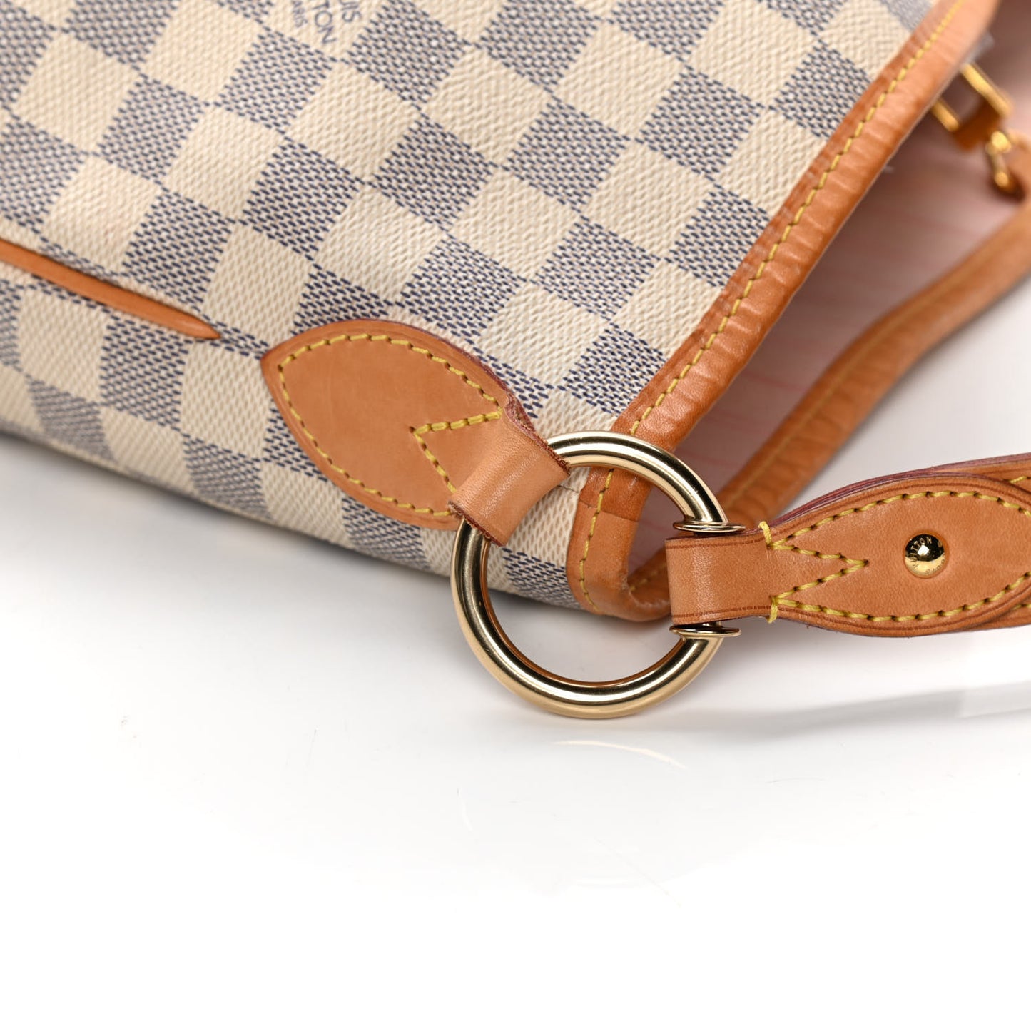 Damier Azur Delightful PM Rose Ballerine