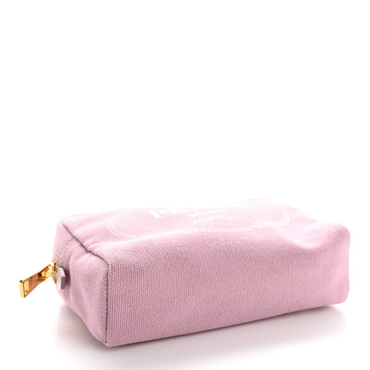 Prada Canvas Canapa Logo Pouch Alabastro 4 of 7
