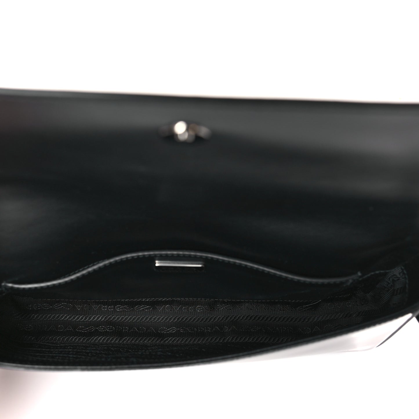 Spazzolato Femme Flap Shoulder Bag Black