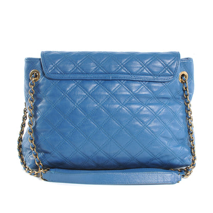 Marc Jacobs Leather Baroque Single Flap Blue 3 of 7