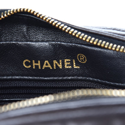 Chanel Lambskin Quilted Shoulder Bag Black 7 of 9