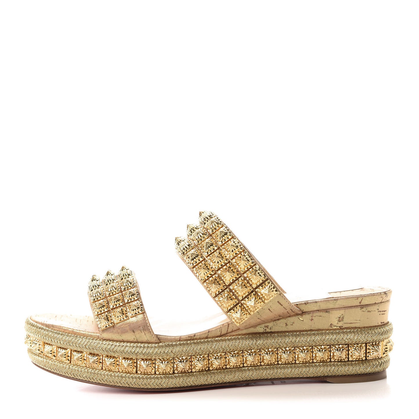 Liege Pepite 60 Platform Sandals 38 Version Gold