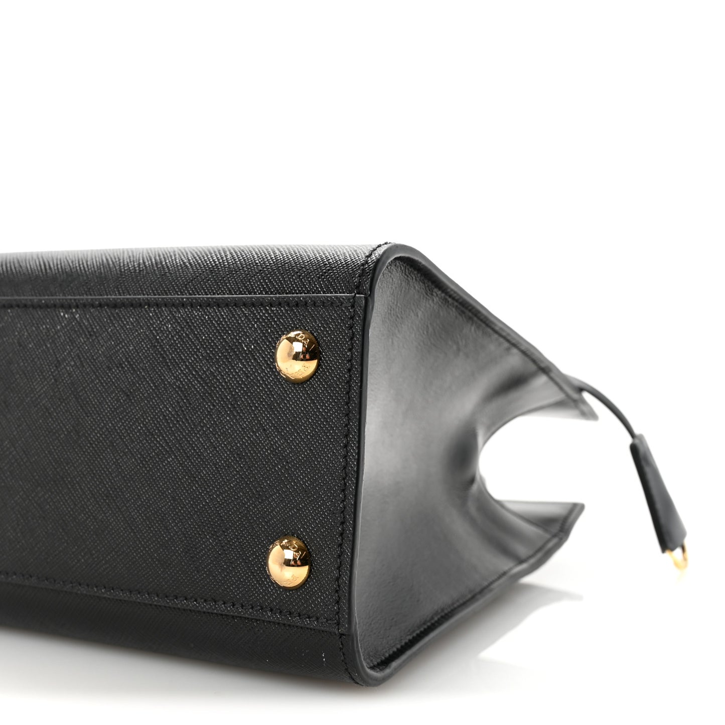 Saffiano Soft Calfskin Large Tote Black