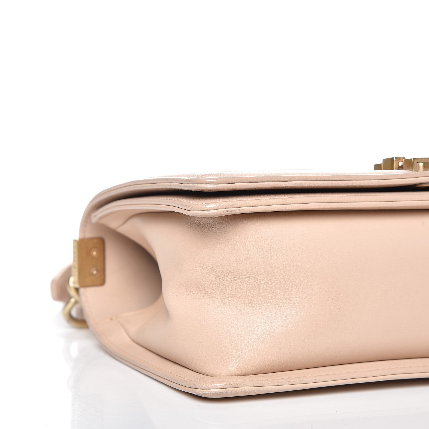 Chanel Caviar Calfskin Chevron Medium Boy Flap Light Pink 8 of 11