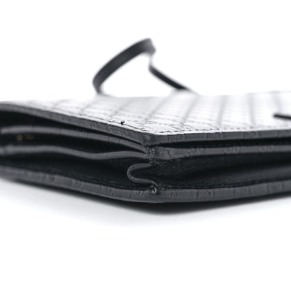 Gucci Microguccissima Crossbody Wallet Black 8 of 11