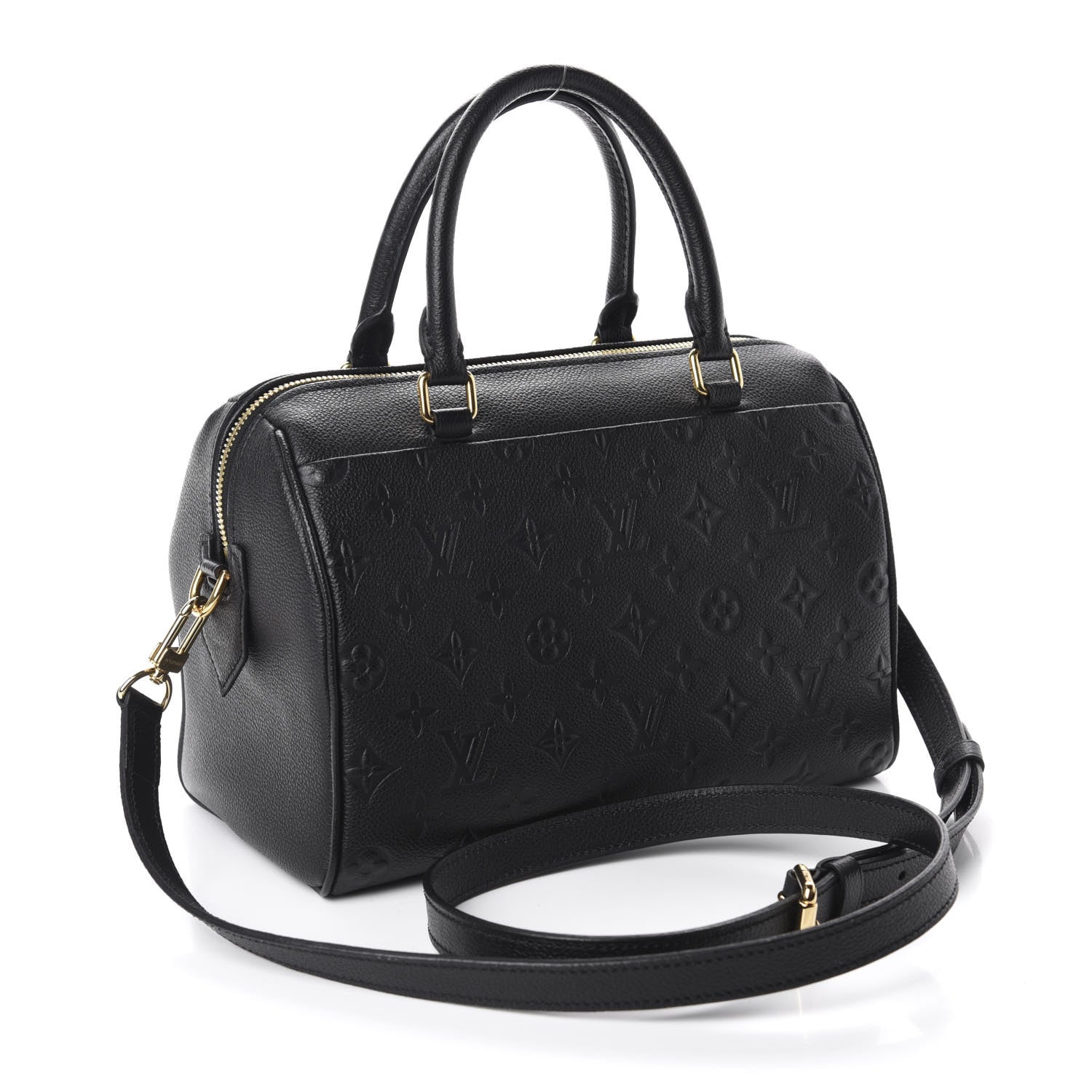 Louis Vuitton Empreinte Speedy Bandouliere 25 NM Black 3 of 11