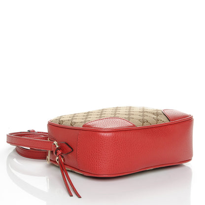 Gucci Monogram Mini Bree Messenger Bag Red 4 of 6