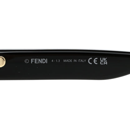 Fendi Acetate Fendi Bold Sunglasses FE40018I Havana Black 6 of 7