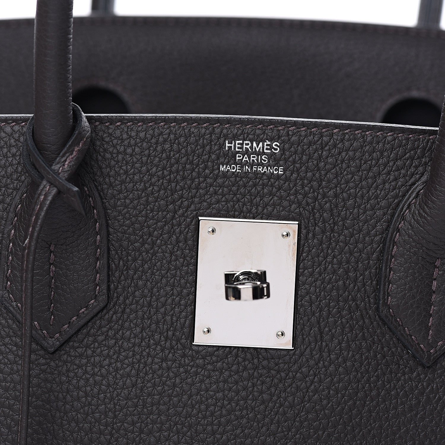 Hermes Togo Birkin 30 Macassar 7 of 23