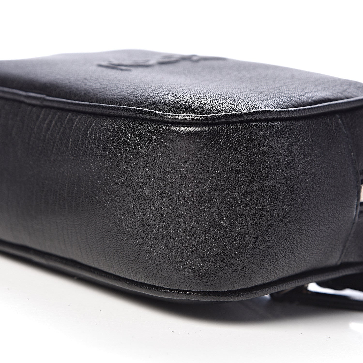 Saint Laurent Lambskin Monogram Lou Belt Bag Black 10 of 10