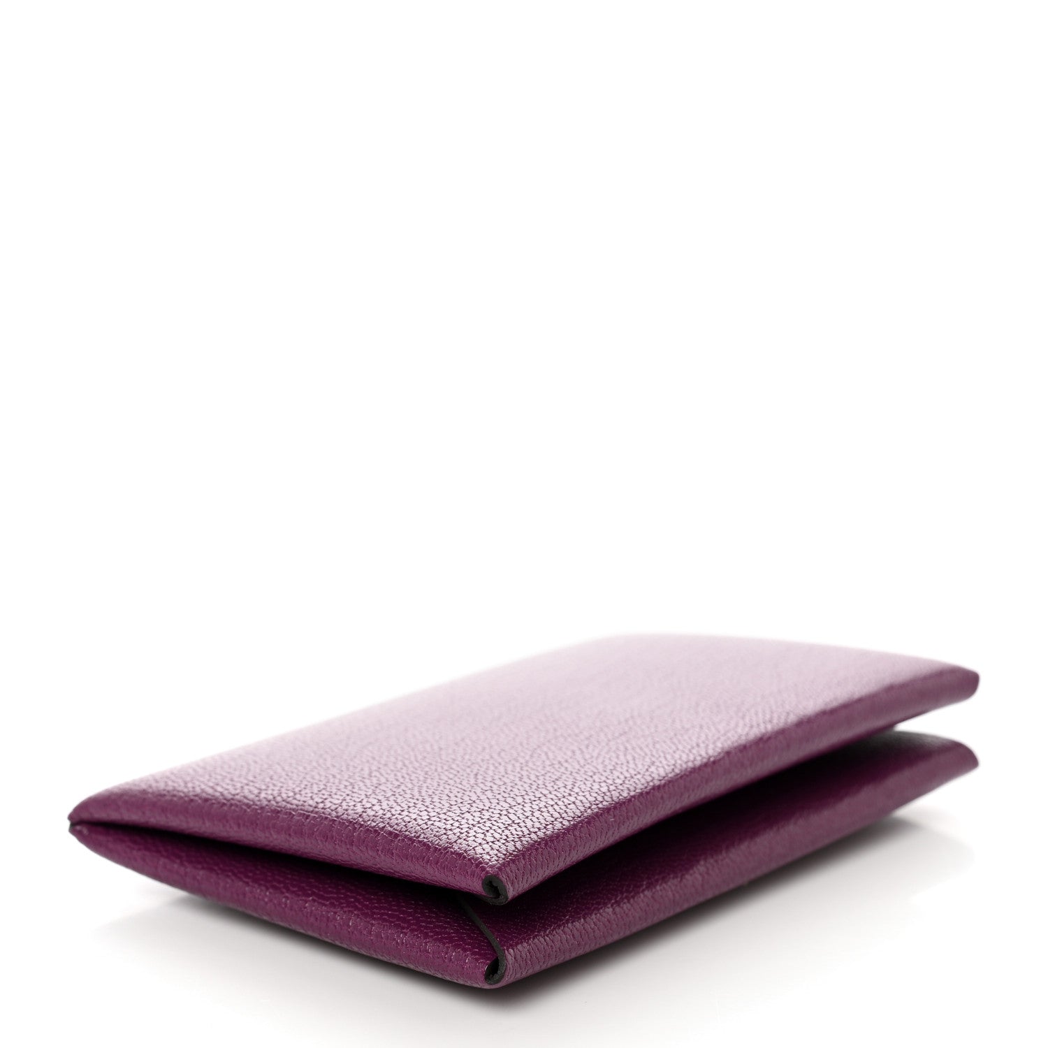 Hermes Chevre Mysore Calvi Card Case Anemone 4 of 7