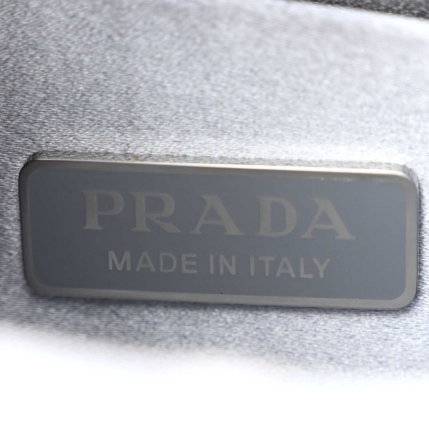 Prada Satin Crystal Cleo Adjustable Strap Shoulder Bag Celeste 6 of 9