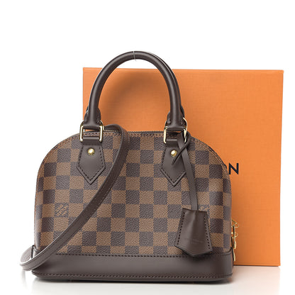 Louis Vuitton Damier Ebene Alma BB 9 of 9