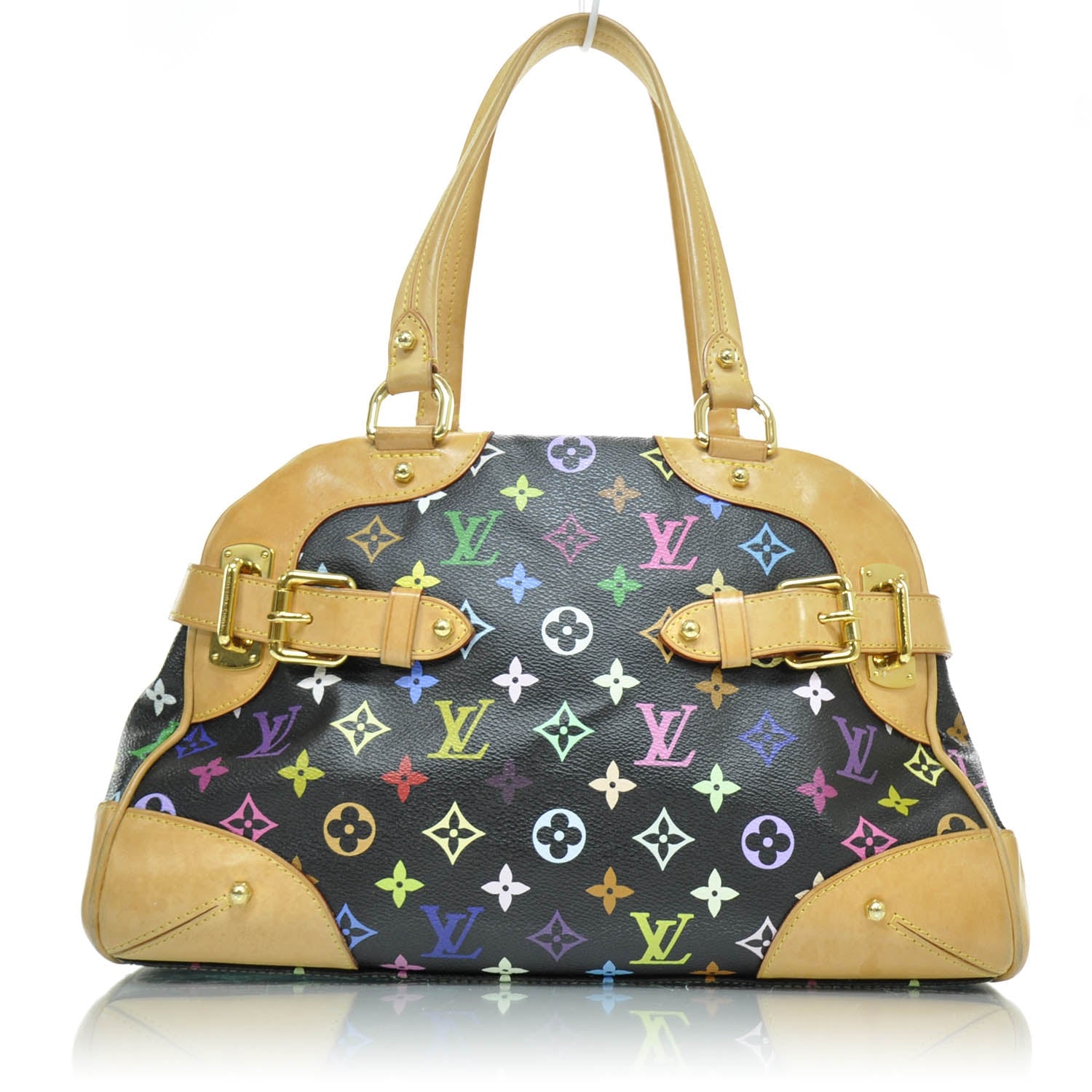 Louis Vuitton Monogram Multicolor Claudia Black 1 of 9