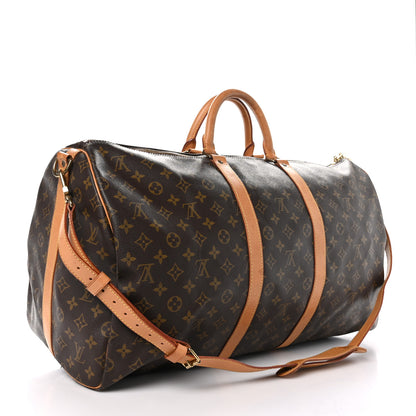 Louis Vuitton Monogram Keepall Bandouliere 55 2 of 15