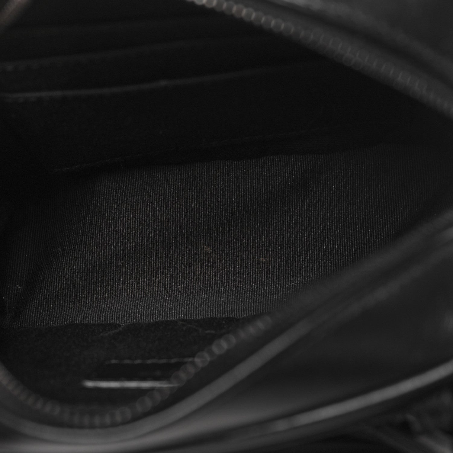 Saint Laurent Calfskin Matelasse Monogram Lou Belt Bag Black 5 of 10