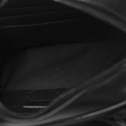 Saint Laurent Calfskin Matelasse Monogram Lou Belt Bag Black 5 of 10