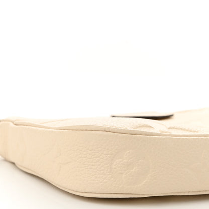 Louis Vuitton Empreinte Monogram Giant Multi Pochette Accessories Small Pochette Cream 8 of 9