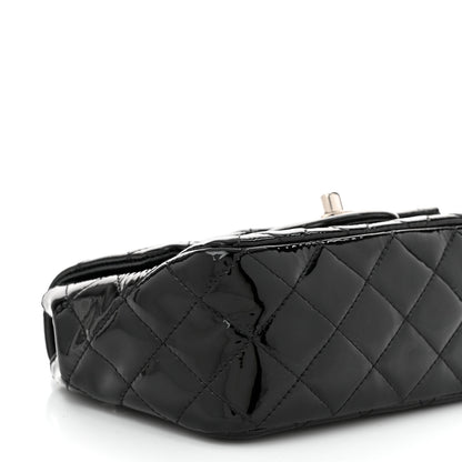 Chanel Patent Calfskin Quilted Mini Square Flap Black 9 of 10
