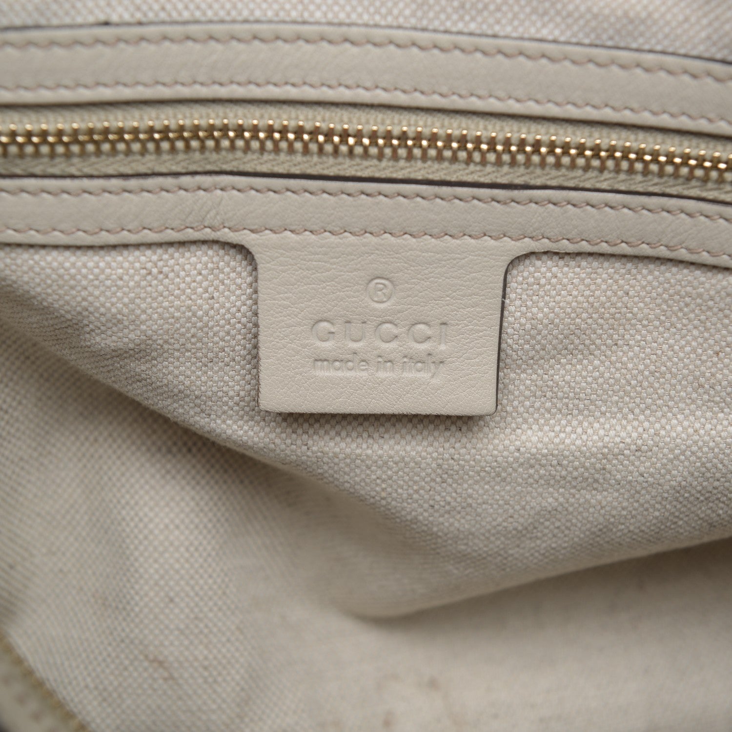Gucci Soft Microguccissima Medium Nice Boston Off White 6 of 9