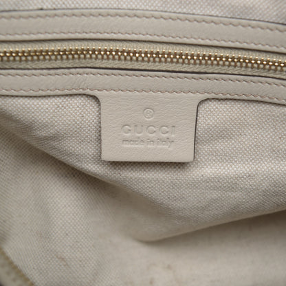 Gucci Soft Microguccissima Medium Nice Boston Off White 6 of 9