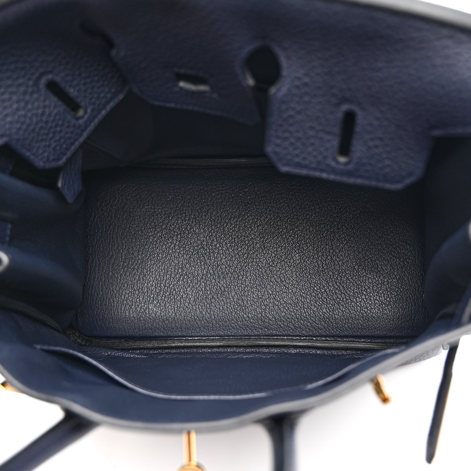 Hermes Togo Birkin 25 Bleu Nuit 7 of 21