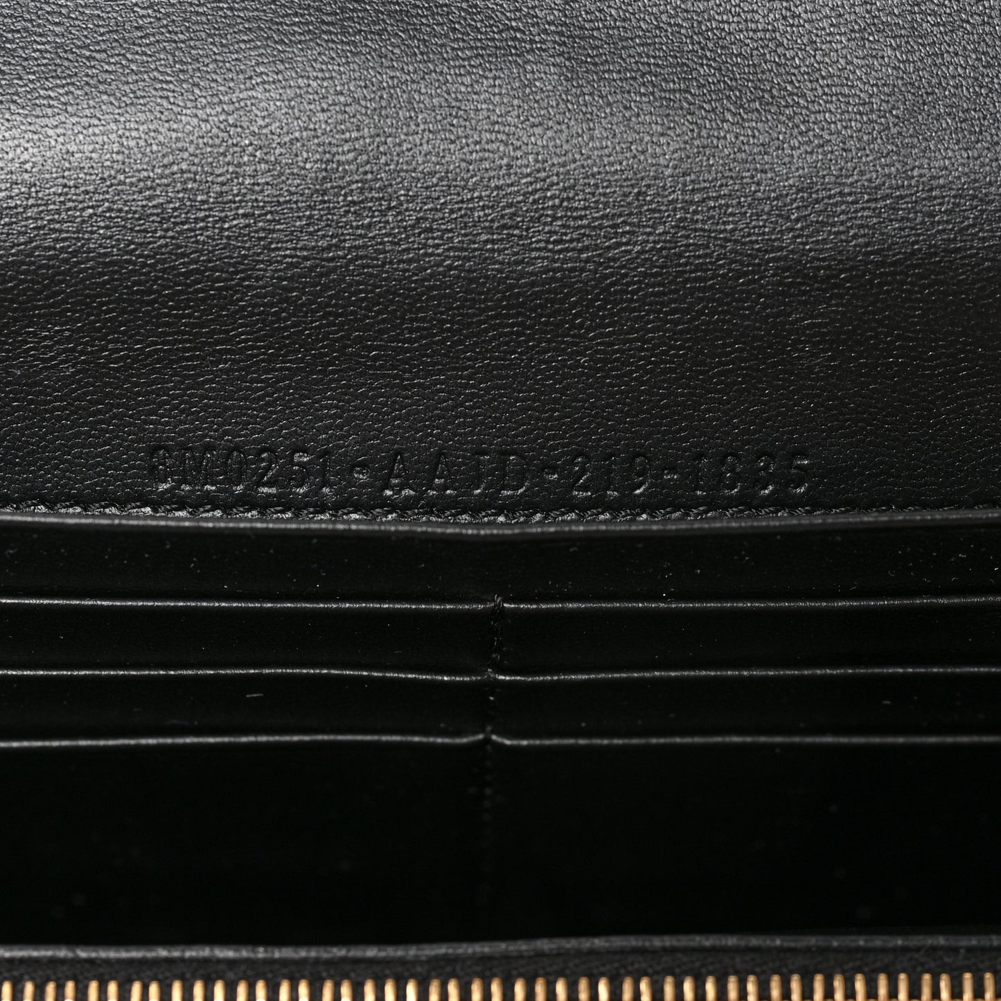 Nappa Matisse FF Embossed Continental Wallet Black