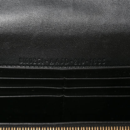 Fendi Nappa Matisse FF Embossed Continental Wallet Black 6 of 6