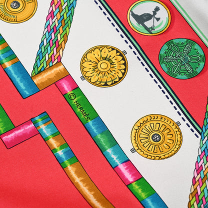 Hermes Silk Petite Main Scarf 90 5 of 5