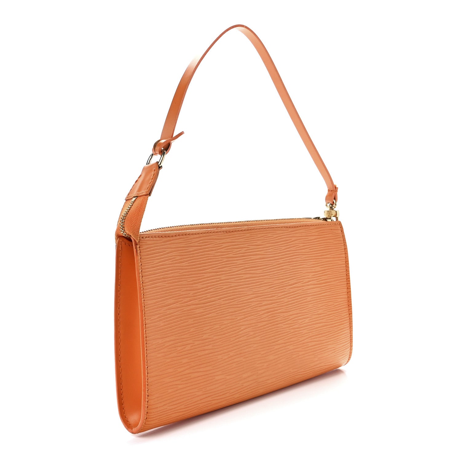 Louis Vuitton Epi Pochette Accessories 24 Mandarin 2 of 11