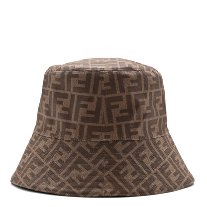 Fendi Technical Fabric FF Reversible Bucket Hat S Tobacco 6 of 14