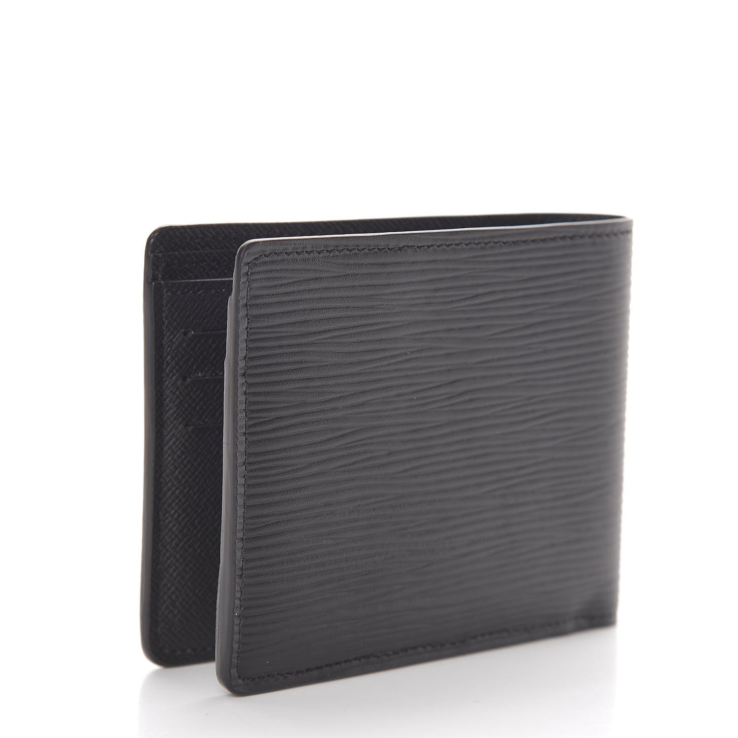 Louis Vuitton Epi Multiple Wallet Black 3 of 9