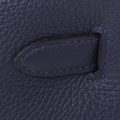 Hermes Togo Kelly Retourne 32 Bleu Nuit 9 of 31