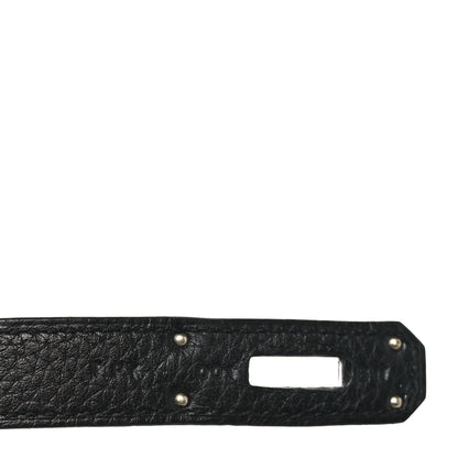 Hermes Taurillon Clemence Jypsiere 28 Black 7 of 10