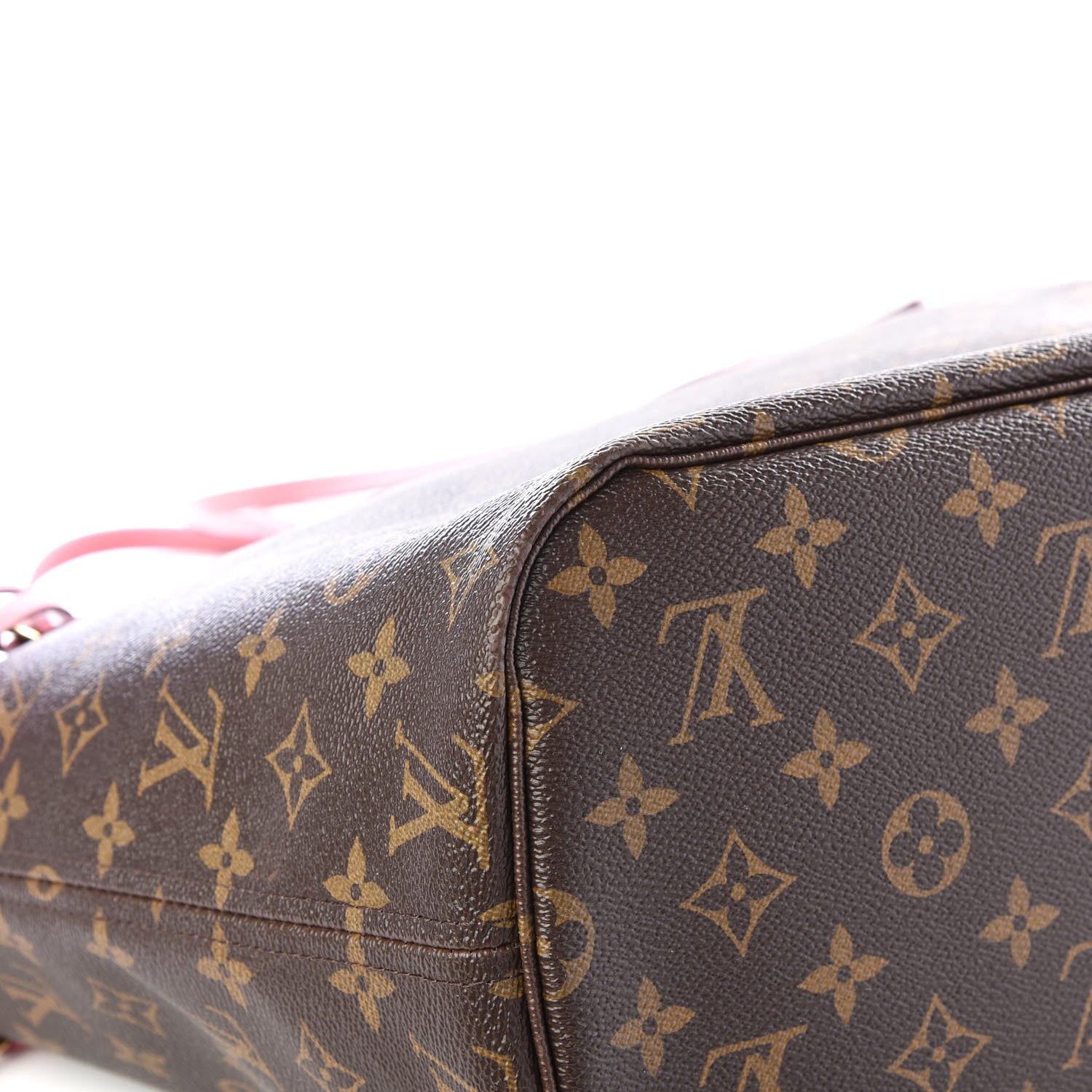 Louis Vuitton Monogram Articles de Voyage Ikat Neverfull MM Rose Velours 7 of 11