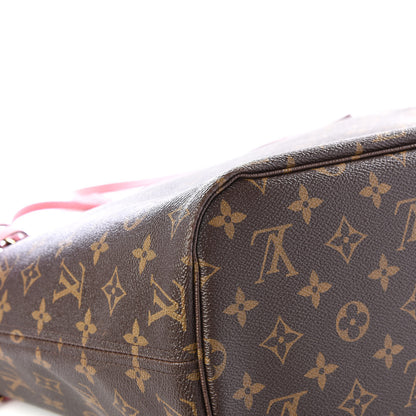 Louis Vuitton Monogram Articles de Voyage Ikat Neverfull MM Rose Velours 7 of 11